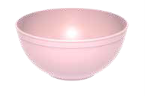 SALADIER MINERAL  Réutilisable Prémium Ø23cm - Rose - GOLD PLAST